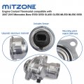 Engine Coolant Thermostat For 2006-2013 Mercedes Benz C230 C300 C350 E280 E350 Glk350 Ml350 Ml450 S400 Slk300 R350 Replace