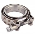 V Band Clamp 25 Whole Stainless Steel 1 4 Kit Downpipes Assembly Male Female Flanges 2 With By Nghtmre