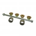 Tc-motor Step Bushing Swing Arm Axle Bush Bearing Set Swingarm Frame Spools Assembly For 110cc Apollo Db-x4 Db-x5 Db-x6 Pit