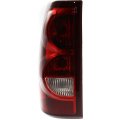 Tail Lamp For Chevy Silverado 1500 2500 Hd 2003 Driver Side Fleetside Replacement Gm2800161 19169002 Halogen Assembly With Bulb 