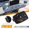 Hercoo Led License Plate Light Lamp Lens White Bulbs Black Truck Rear Housing Compatible With 2005-2015 Tacoma 2002-2013 Tundra