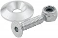 Allstar Performance All18634 X 1 Countersunk Bolt Kit With 1-1 4 Od Washer Set Of 10 