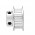 Uxcell Aluminum 30 Teeth 6mm Bore 2 032mm Pitch Timing Belt Pulley For