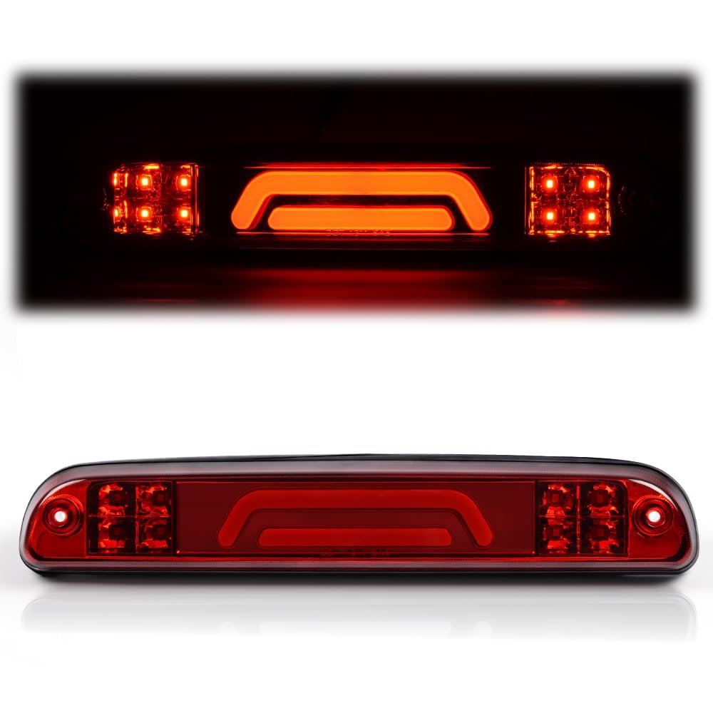 Led Third 3rd Brake Light High Mount Stop Fit For Ford F250 F350 F450 F550 Super Duty 99-16 Fit Ranger 93-11 Rear Cab Center
