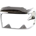 Ford F-250 F-350 1992-1997 Headlight Bezel Driver Side Chrome Replacement For Fo2512130 840304011414 F2tz13064d 