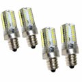 Hqrp 4-pack Led Bulb Cool White Ompatible With Whirlpool Leq5000kq1 Gew9260pl0 Gex9868jq0 Geq8821kt0 Geq8858jq1 Geq9800lw1 