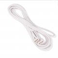 2pcs 3m Rgb Led Strip Extension Cable 4 Pin Connector Cord Wire For 5050 3528 2835 With 4x Male To 4-pin Adapter Plugs