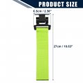 X Autohaux Universal 27x6 5cm Front Rear Bumper Trailer Tow Hook Strap Towing Belt For Car Decorative Green
