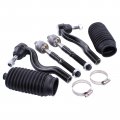 Motoku Front Inner And Outer Tie Rod Ends With Boot For Jeep Grand Cherokee Dodge Durango 2011-2015