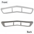 Kuafu Front Bumper Face Bar Grille Compatible With 1973-1974 Corvette Replacement For Fiberglass