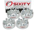 4 Pc Sixity 2 6x139 7 Wheel Spacers For Chevy Blazer C2500 K1500 K2500 Suburban 1500 Tahoe M14x1 5mm 1 25in Studs Lugs 