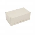 Uxcell 200mmx120mmx75mm Abs Dustproof Junction Box Electric Project Enclosure Gray For Diy