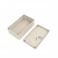 Uxcell 200mmx120mmx75mm Abs Dustproof Junction Box Electric Project Enclosure Gray For Diy