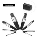 Qwork 8 Pieces Broken Water Pipe Extractor Set Alloy Steel Screw Extractors Damaged Bolts Removal
