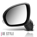 Fi1320104 Factory Style Driver Left Side Mirror Manual Folding Power Adjust Heated Glass Turn Signal Compatible With Fiat 500x