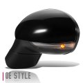 Fi1320104 Factory Style Driver Left Side Mirror Manual Folding Power Adjust Heated Glass Turn Signal Compatible With Fiat 500x