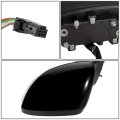 Fi1320104 Factory Style Driver Left Side Mirror Manual Folding Power Adjust Heated Glass Turn Signal Compatible With Fiat 500x