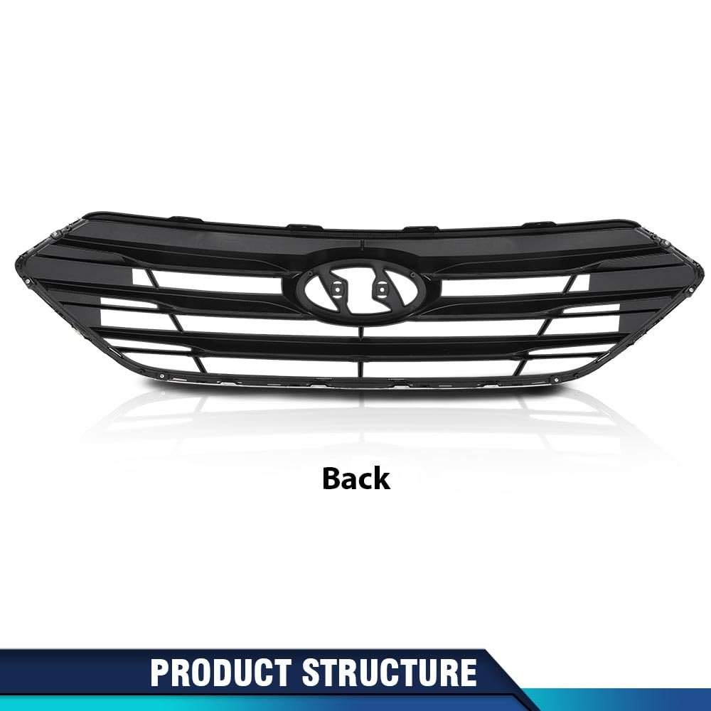 Grille Assembly Grill For Hyundai Santa Fe Sport 2017 2018 17 18 863514z500 Hy1200201