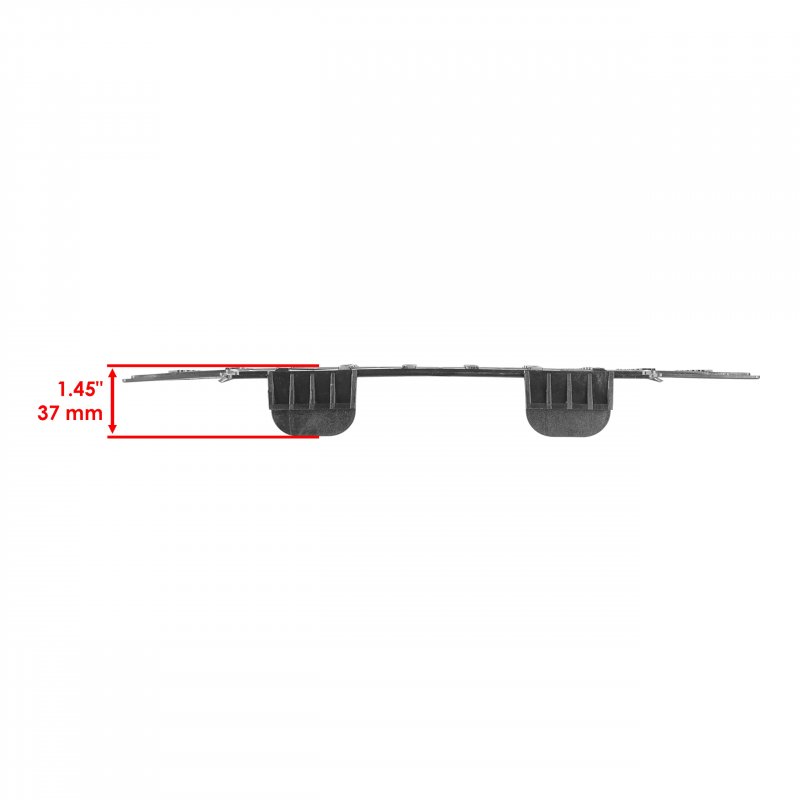 Front Bumper Grill For Polaris Rzr 800 Efi 2012 2013 2014 Gray Pvc Replacement Part Gr201 4 Numbers 5439846-070 And