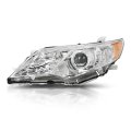 Headlight Assembly Left Side For Toyota Camry 2012-2014 