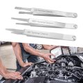 Augrex Terminal Cleaning Tools 3-piece Metal Cleaner Set Car Battery Kit For Small Electrical Spade Pin Connector