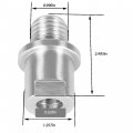 Waltyotur 5 8 Inch To 1 X 8tpi Lathe Headstock Spindle Adapter For