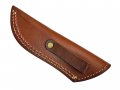 7 Long Handmade Leather Knife Sheath For A 9 Fixed Blade