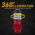 Glofe Strobe Flash 3156 3157 Red Led Bulbs 3056 3057kx 4157k 3047k 3157ll 4057k 3457 Brake Stop Tail Turn Signal Lights