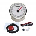 Eling 85mm Mph Gps Speedometer 80mph Odometer Adjustable For Car Truck Motorcycle Boat With Backlight 9-32v 0-80mph-white