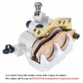 Caltric Front Left Brake Caliper With Pad Compatible Kawasaki Brute Force 650 Kvf650 4x4i 2006-2011