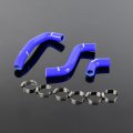 G-plus Silicone Radiator Coolant Hose Kit Clamps Compatible With Scion Xb Xa Bb 1nz-fe 2nz-fe 2004 2005 2006 2007 Blue