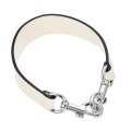 14 17 Inch Pu Leather Short Bag Strap With Clasp Purse Handles Handbags Replacement Straps For Clutch Underarm Bags Beige 
