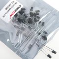 Chanzon 100 Pcs 3mm 940nm Ir Receiver Led Diode Lights Clear Round Infrared 940 Nm Dc 3v Lighting Bulb Lamps Electronics 