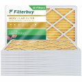 Filterbuy 12x18x1 Air Filter Merv 11 Allergen Defense 12-pack Pleated Hvac Ac Furnace Filters Replacement Actual Size 50 X 17 0 