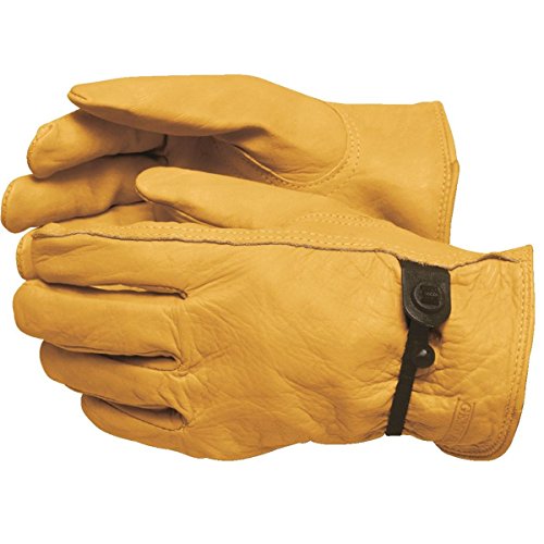 Gemplera S Premium Quality Durable Cowhide Leather Work Gloves Size Large with Keystone Thumb for High Dexterity Plus at MechanicSurplus.com 650L-L