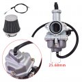 Wflnhb Carburetor Throttle Cable Air Filter Replacement For Honda Cb125s Xr100 Crf100f Xl100s Carb