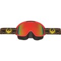 Dragon Alliance Unisex-adult Snow Goggles Pinned Red Ion Lens One Size 
