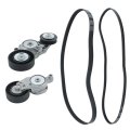 Belt Tensioner Pulley Set Replacement For Camry Xle Sedan 4-door 2 5l010-2011 Se 2 2010-2011 166200v010 166010v01ioner Pulley 