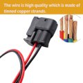 2pcs 2-pin Fog Lamp Light Connector Pigtail For Toyota Corolla 2017-2023 Wiring Harness