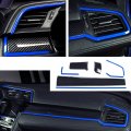 Rifoda For Honda 10th Gen Civic 2016 2017 2018 2019 2020 Abs Carbon Fiber Grain Console Center Dashboard Cover And Gear Box