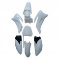 Tdpro Plastic Fender Fairing Kit Body Parts For Ttr-r110e Pit Dirt Bike White