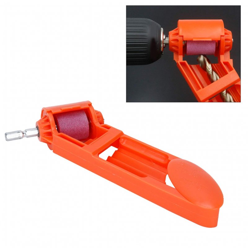 Drill Bit Sharpener Portable Straight Shank Twist Grinder Sharpening Machine Grinding Tool Incisive Polishing For Grinding Iron