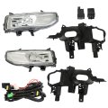 1 Pair Left And Right Side Front Bumper Fog Lights Assembly Replacement For Nissan Rogue Sport 2020-2022 26155-8995a 