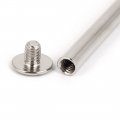 Uxcell Scrapbook Photo Albums M5 X 70mm Binding Screws Posts 100 Pcs