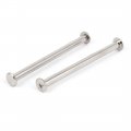 Uxcell Scrapbook Photo Albums M5 X 70mm Binding Screws Posts 100 Pcs