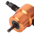 360a Metal Cutter 360 Degree Holder Double Sheet Versatile Nibbler Drill For And Car Repairing