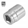 Uxcell 2pcs 3 8-inch Drive E18 External Torx Shallow Socket Cr-v Steel Polishing