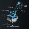 Tile Vibration Tool 16cm Suction Cup 6 Speeds Adjustable Handheld Machine 15000rpm With 21v 2 0ah Batteries Us Plug 100a 240v
