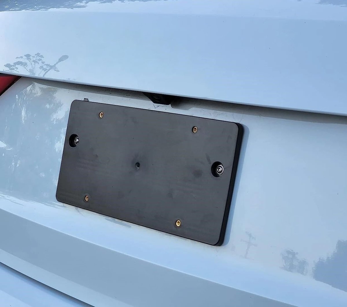 Rear Trunk Lid License Plate Bracket For Audi Q3 Quattro Rs 2013 2025 6 In X 12 Holder Set With Bolts And Relocator Adapter