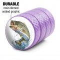 Largemouth Bass Fishing 7 Valve Stem Caps For Tire Rim Wheel Aluminum Purple